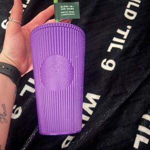 Mini Starbucks glow in the dark tumbler